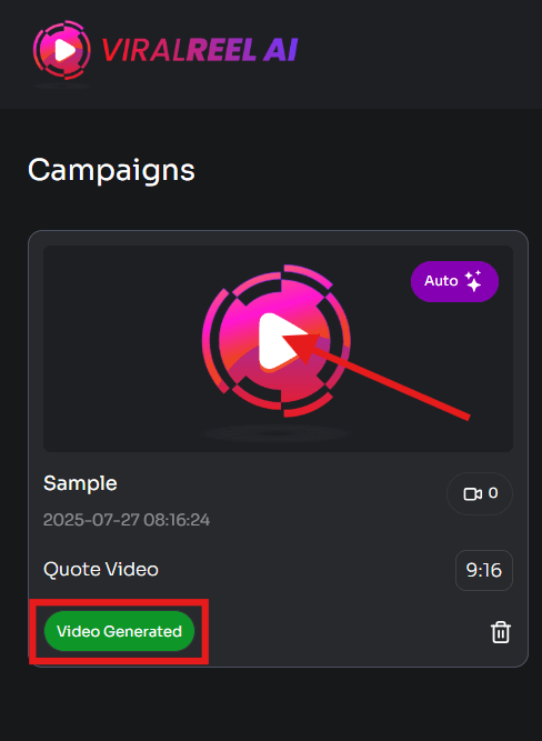 Viral Reel AI
