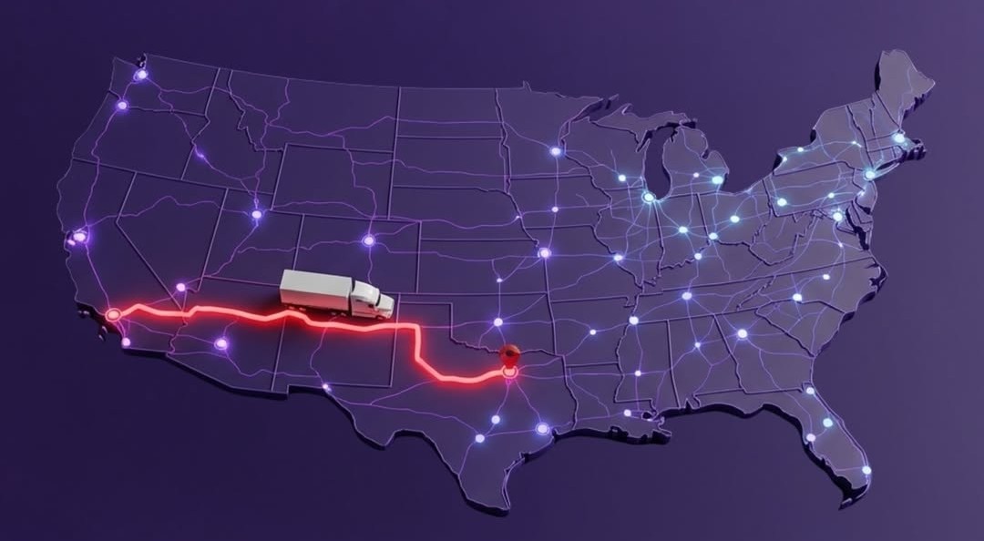 Nationwide Shipping Map