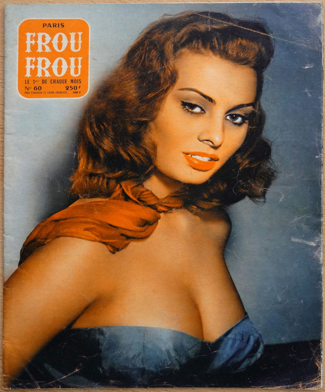 Sofia Loren Paris Frou Frou 1962