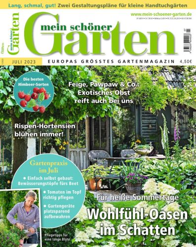 Cover: Mein schöner Garten Magazin No 07 Juli 2023