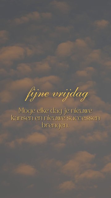 vrijdag