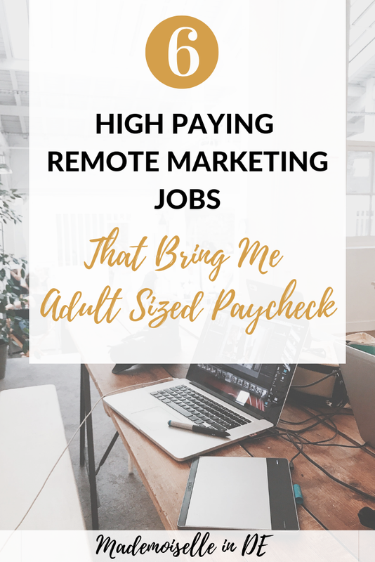 High Paying Remote Marketing Jobs