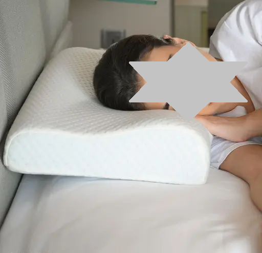 Memory Foam Pillow for Neck Pain Relief, Adjustable Ergonomic Cervical Pillow for Sleeping, Orthopedic Neck Pillow with Washable Cover, Bed Pillows for Side, Back, Stomach Sleepers (C) Color1 (R803)