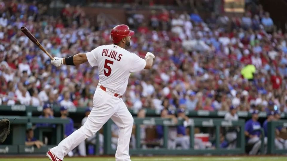 MLB: Este compañero de Albert Pujols le pide no retirarse hasta llegar a los 700 cuadrangulares