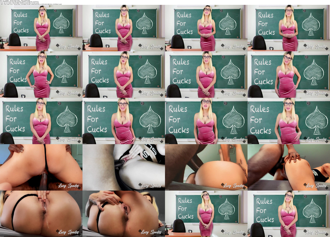 Lucy Spades - RULES FOR CUCKS - Pussy Denial_s