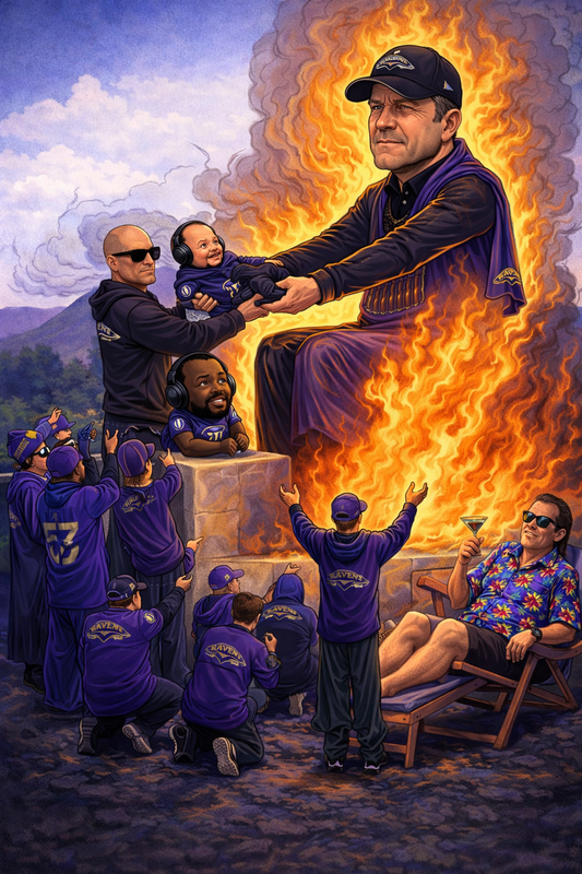 Sacrifice under Harbaugh s fiery gaze