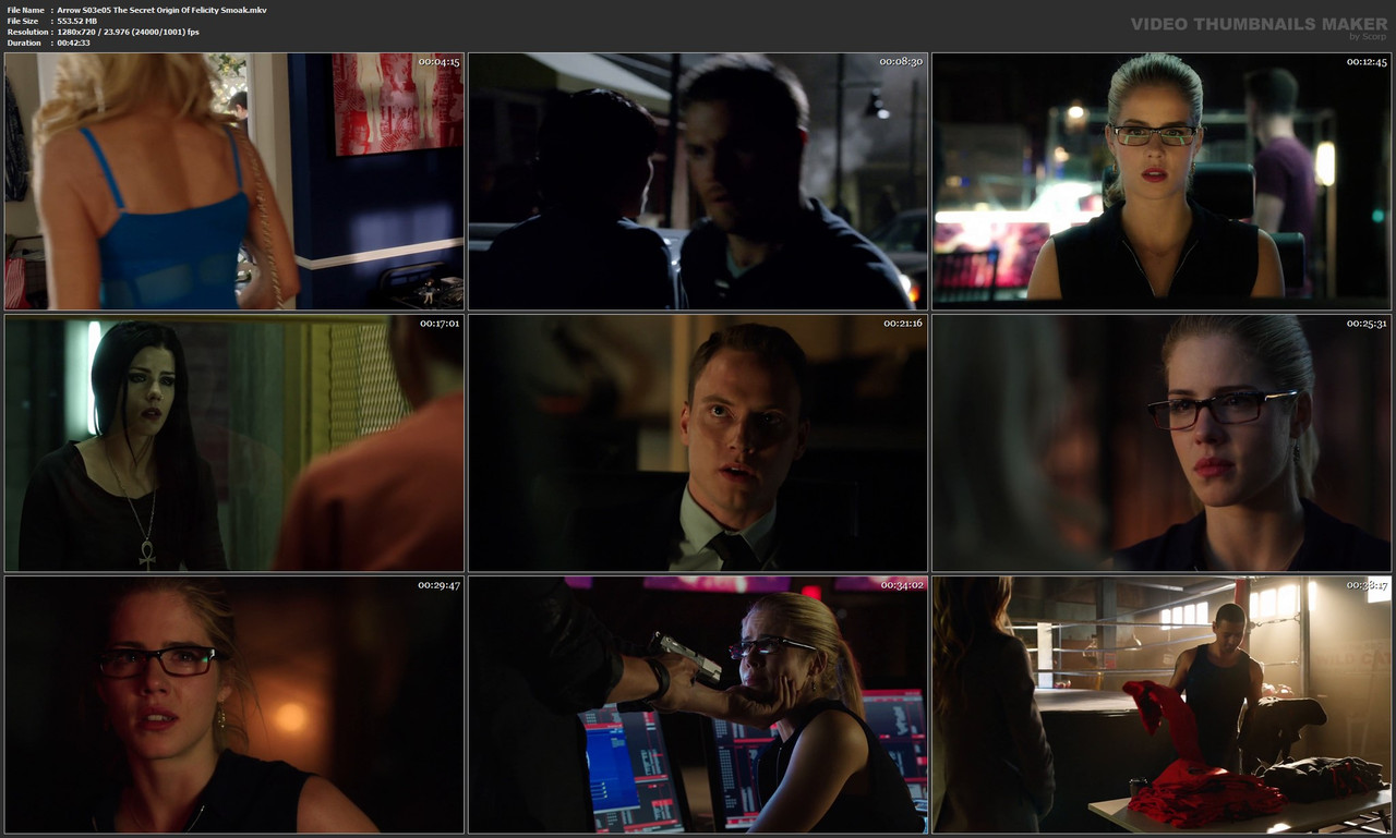 Arrow S03e05 The Secret Origin Of Felicity Smoak.mkv