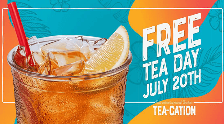 Get a Free 32 oz Sweet Tea at McAlister’s Deli on July 20