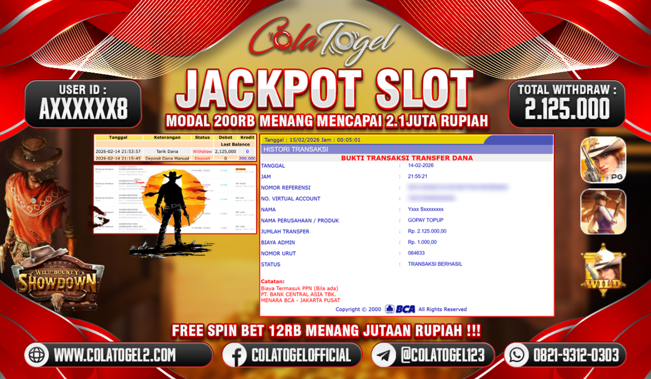 JACKPOT SLOT GACOR!!