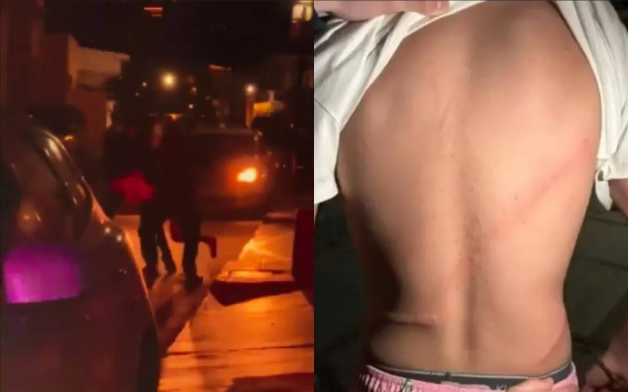 Policías golpean con cinto a hombre; Fiscalía de Sonora abre investigación