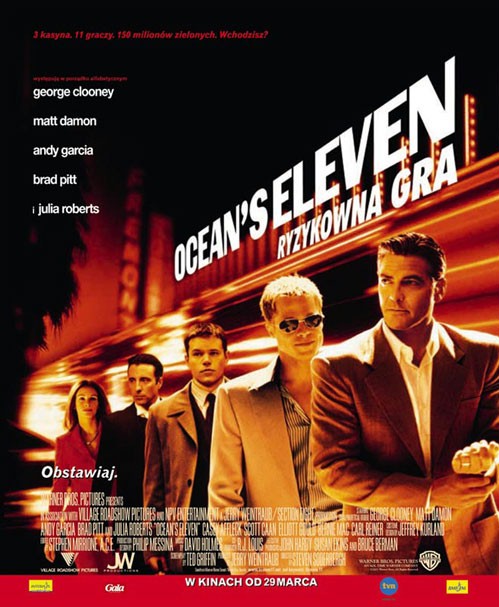 Ocean's Eleven: Ryzykowna gra / Ocean's Eleven (2001) MULTi.1080p.BluRay.x264-DSiTE / Lektor i Napisy PL
