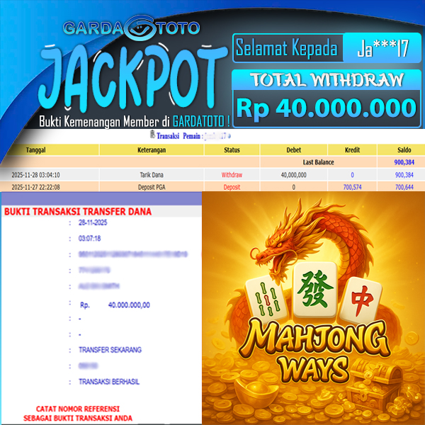 jackpot-di-permainan--slot-pg-soft-mahjong-ways---wd-rp-40000000--dibayar-lunas-gardatoto-mantap--06-10-27-2025-11-28