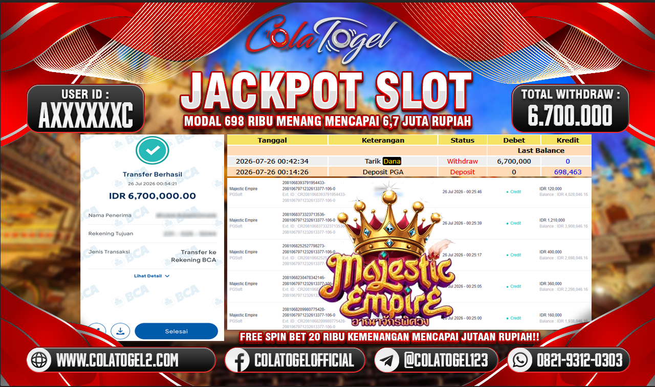 JACKPOT SLOT GACOR!!