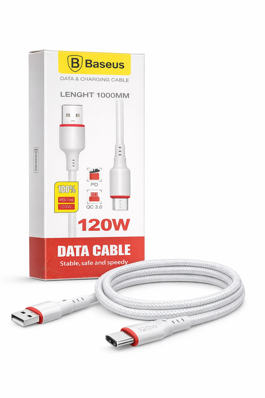Baseus Data & Charging Cable Type-B 120W