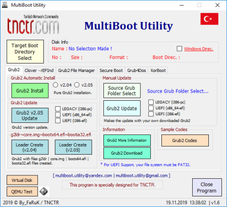 MultiBoot Utility 1.6