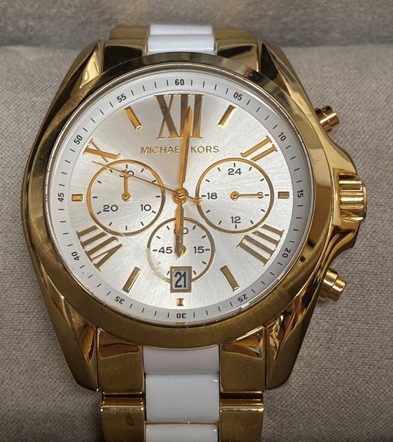 特別価格 ! Michael Kors Bradshaw Chronograph Teal Coated Michael Kors Bradshaw Chronograph Teal Ladies Watch MK6722