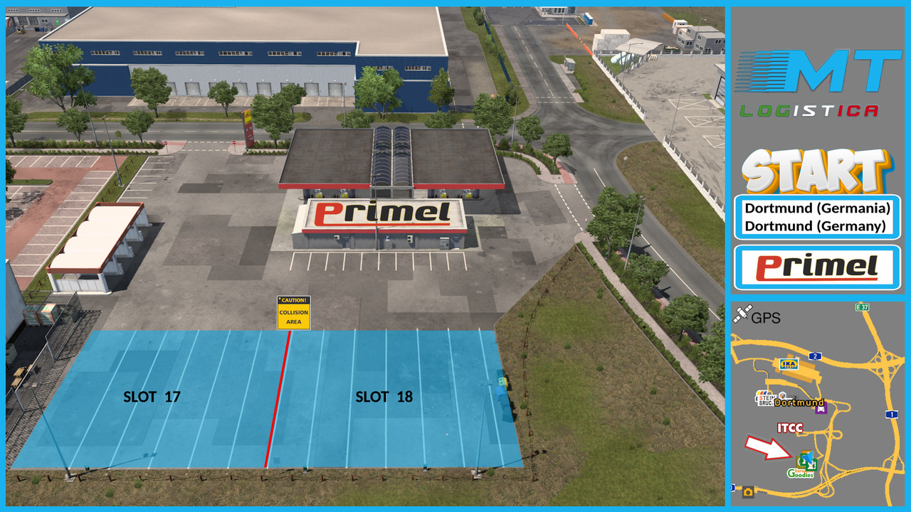 Slot 17 - Gas station Primel (Collision zone)
