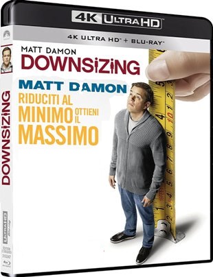 Downsizing - Vivere alla Grande (2017) Full Blu Ray UHD 4K ITA DD 5.1 ENG DTS HD MA