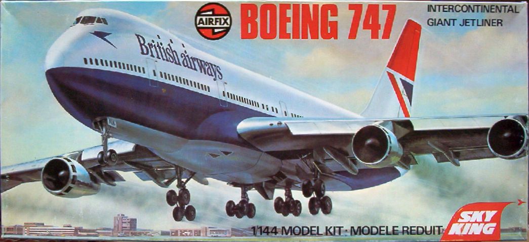 Airfix 144 Boeing 747