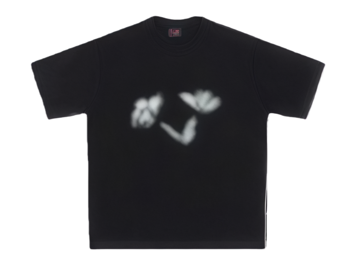 butterfly white tee