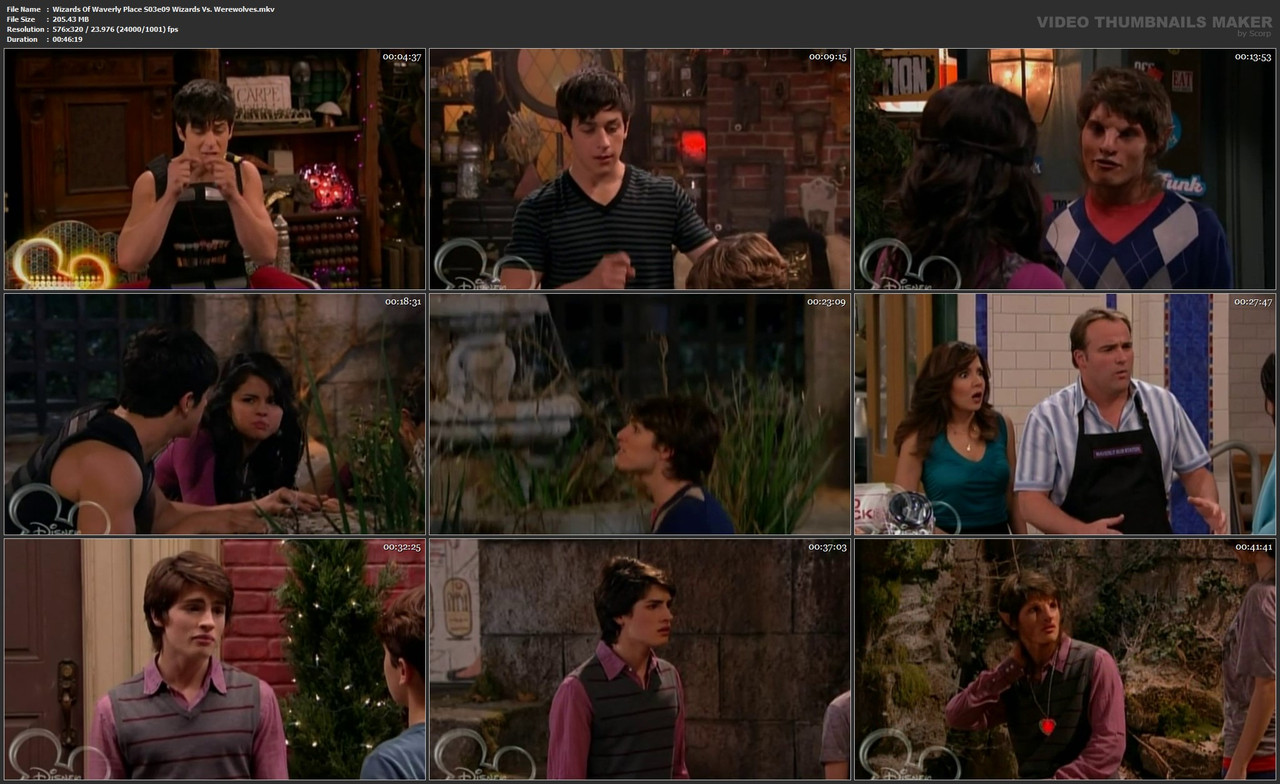 Wizards Of Waverly Place S03e09 Wizards Vs. Werewolves.mkv