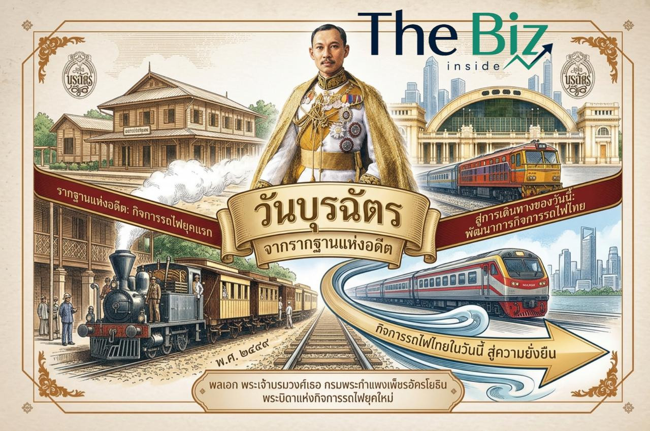 “วันบุรฉัตร” จากรากฐานแห่งอดีต สู่การเดินทางของกิจการรถไฟไทยในวันนี้