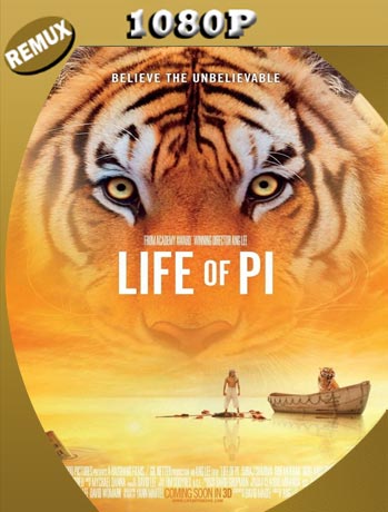 La Vida De Pi (2012) REMUX HD 1080p Latino [GoogleDrive]