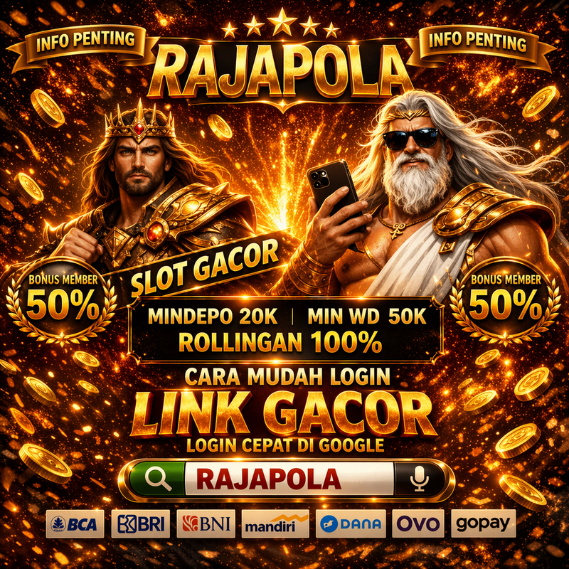 Galeri foto RAJAPOLA: Link Resmi Situs Game Gacor Maxwin & Slot Online Terbaru Hari Ini  di Yogyakarta