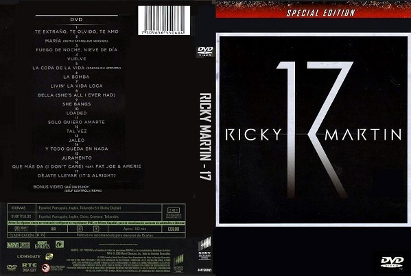 Ricky Martin - 17 (2008)