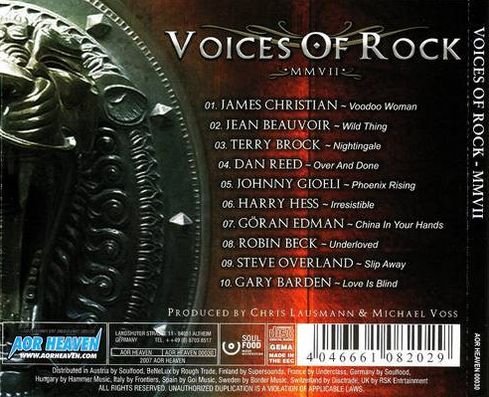 Voices Of Rock - MMVII (2007) Lossless+MP3 Voices Of Rock - MMVII (2007) Lossless+MP3