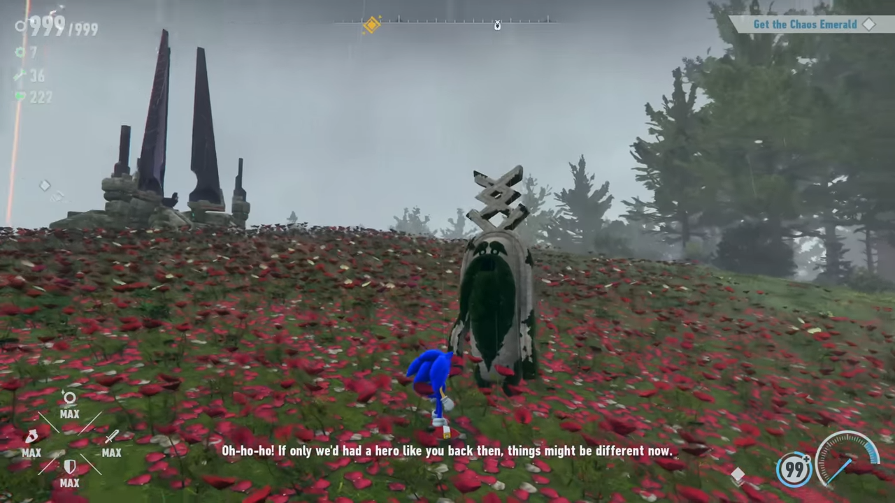 Sonic Frontiers_ Max Level is BROKEN   Secret Dialogue! (Silver Reference) 2-5 screenshot
