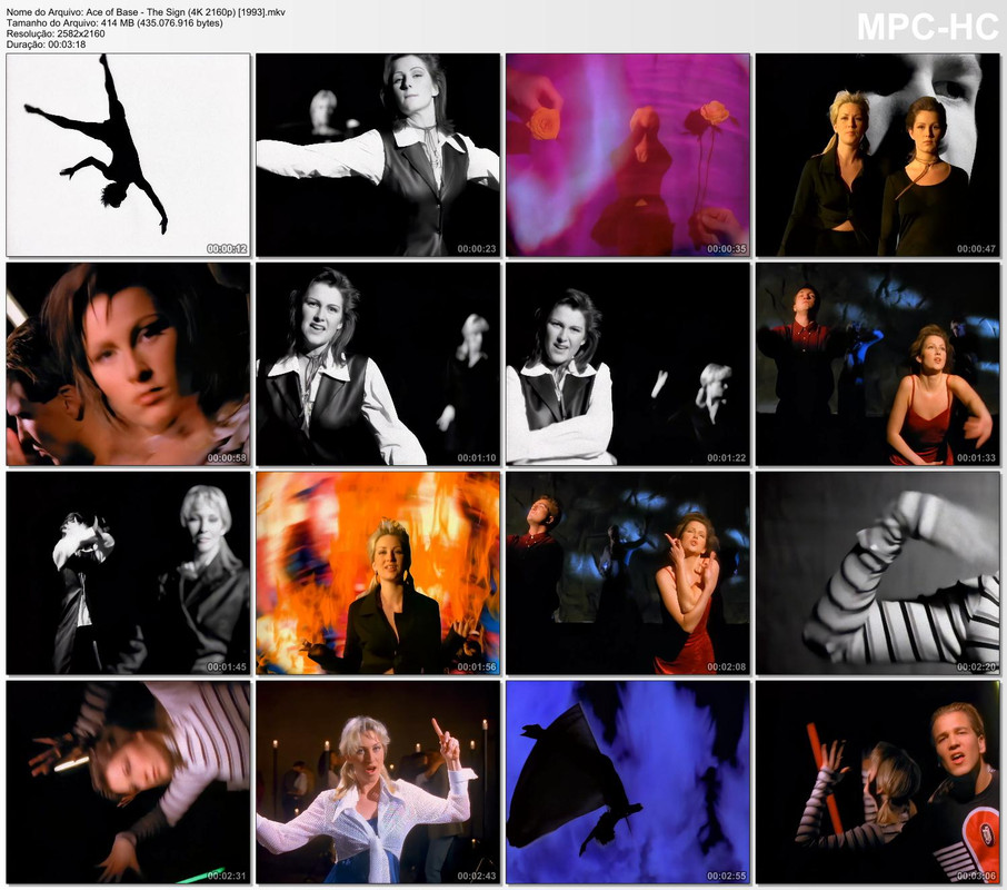 Ace of Base - The Sign (Official Music Video 4K 2160p) [1993]