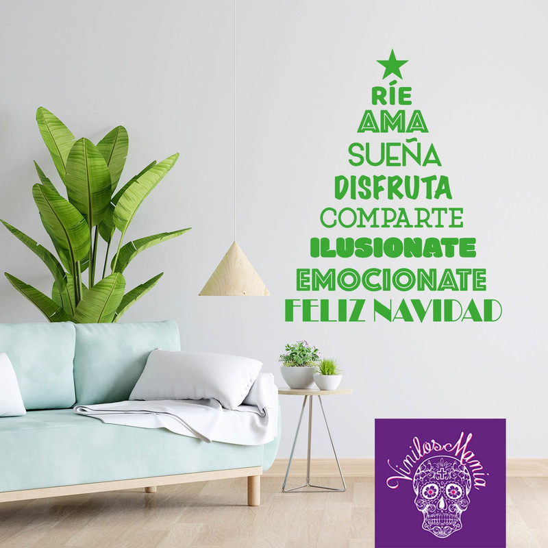 Árbol de navidad – Ríe, ama, sueña