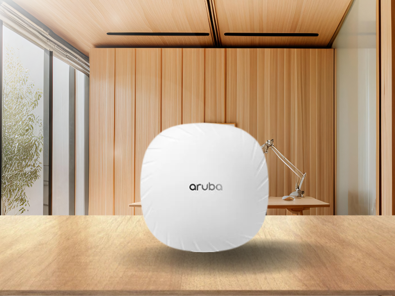 Visão conceitual da inteligência artificial otimizando a rede Wi-Fi.