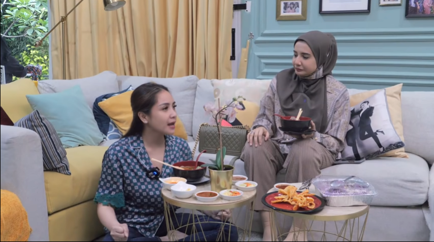 Zaskia Sungkar minta wejangan ke Nagita Slavina soal kehamilan