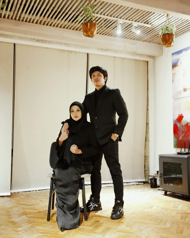 YouTuber Atta Halilintar dan istrinya, Aurel Hermansyah