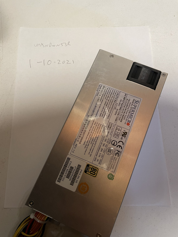 [FS] [US-MA] Supermicro PWS-351-1H power supply : r/homelabsales