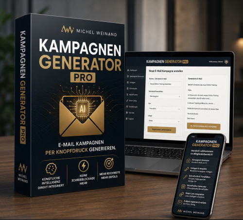Kampagnen Generator PRO Dashboard