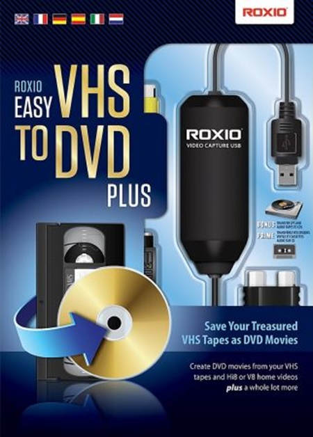 Roxio Easy VHS to DVD Plus 4.0.5 Multilingual (Win x64)
