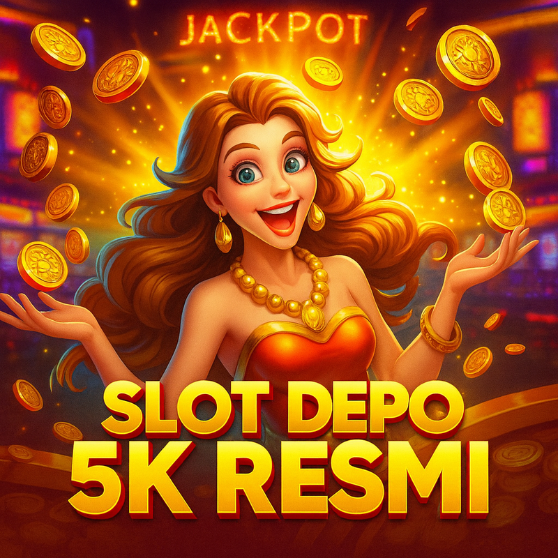 SLOT DEPO 5K RESMI : Link Resmi Slot Depo 5K Dijamin Gacor Mudah Menang Hari Ini