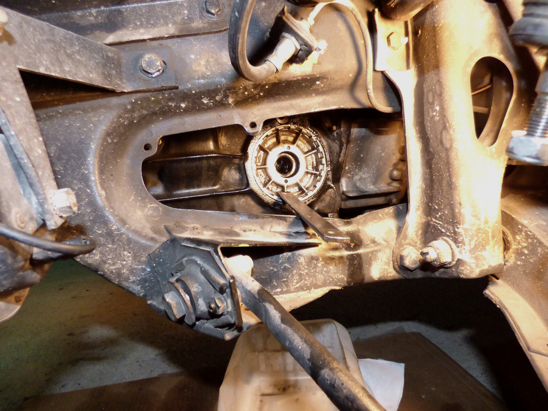 changement joint spy différentiel  sortie de boite