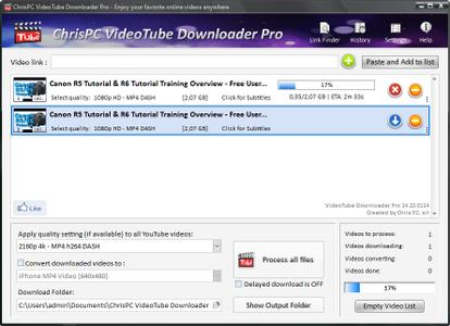 ChrisPC VideoTube Downloader Pro 14.22.0308 Multilingual ChrisPC VideoTube Downloader Pro 14.22.0308 Multilingual