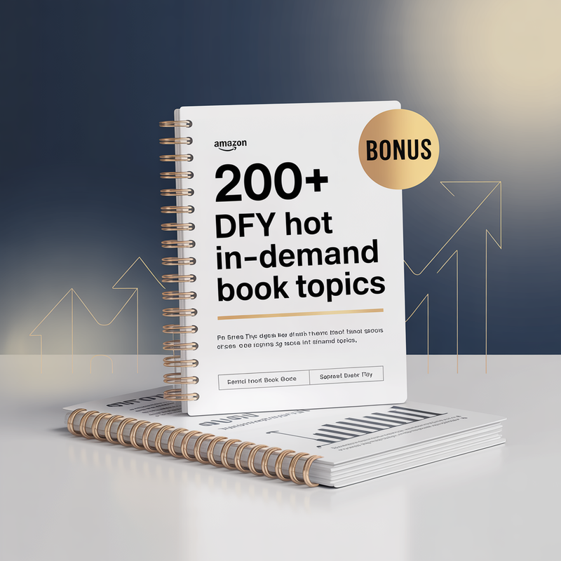 200+ DFY Hot In-Demand KDP Topics