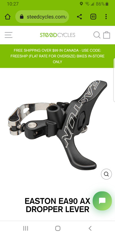 Easton do a drop bar specific remote