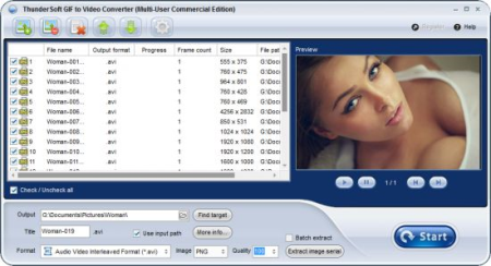 ThunderSoft GIF to Video Converter 3.8.0.0