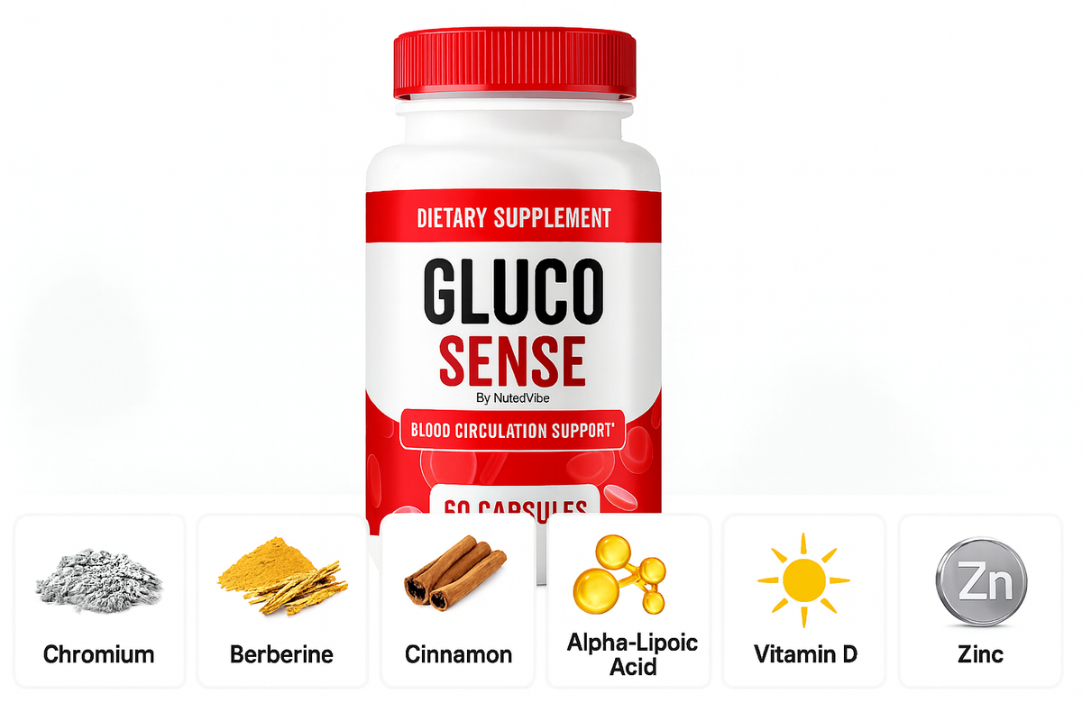 GlucoSense Supplement Ingredients