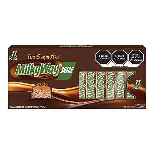Amazon: Milky way 11 piezas 22gr