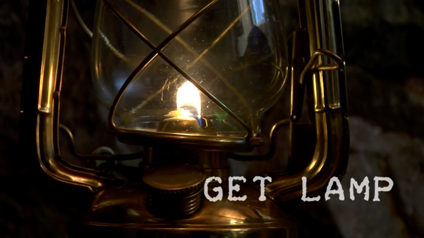 Where is lamp. Get lamp : a text adventure documentary. лампа сокровища.