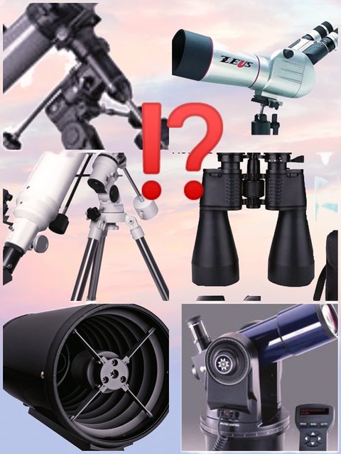 telescopio terrestre y astronmico
