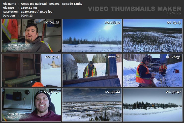 Arctic Ice Railroad - S01E01 - Episode 1.mkv